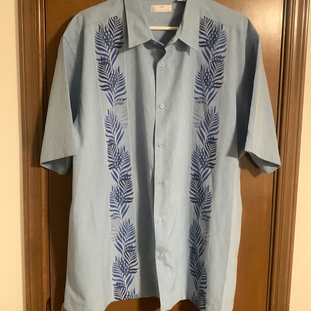 Blue Hawaiian Shirt
